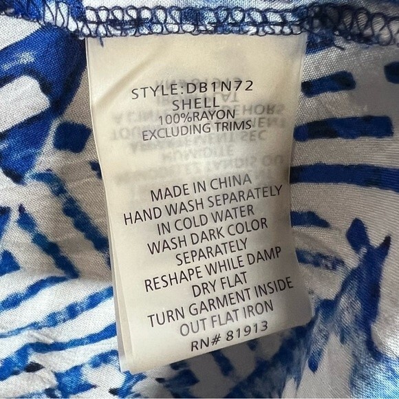 Anthropologie Plenty by Tracy Reese boho peasant top size XS - Picture 10 of 10